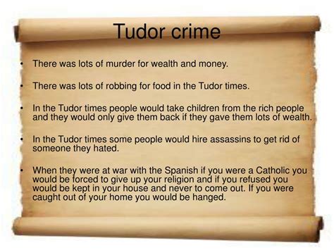 tudor crimes|list of tudor crimes.